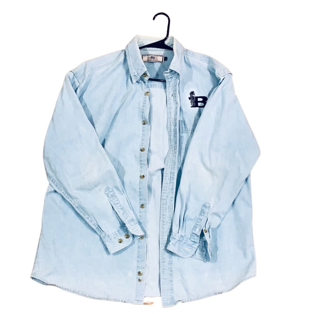 Vintage Light Wash Denim Jacket